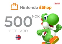 Nintendo eShop Card 500 NOK Key - NORWAY