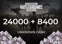 PUBG Mobile 24000 + 8400 UC (Unknown Cash) Direct Top-Up - GLOBAL