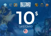 Blizzard Gift Card 10 USD Battle.net Key - UNITED STATES