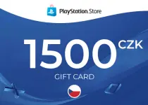 PlayStation Network Card 1500 CZK (CZ) PSN Key - CZECH REPUBLIC