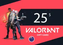 VALORANT Gift Card 25 AUD Key - AUSTRALIA