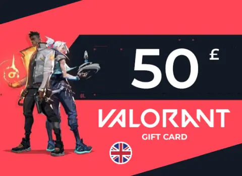 Valorant Gift Card 50 GBP Key - UNITED KINGDOM
