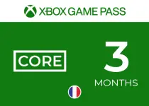 Xbox Game Pass Core 3 Months Xbox Live Key - FRANCE