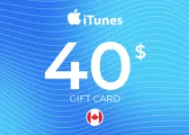 Apple iTunes Gift Card 40 CAD Key - CANADA