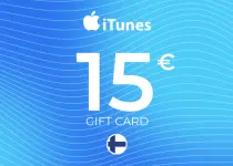 Apple iTunes Gift Card 15 EUR Key - FINLAND