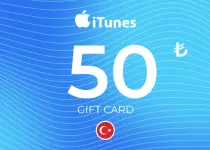Apple iTunes Gift Card 50 TRY Key - TURKEY