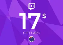 Twitch Gift Card 17 AUD Key - AUSTRALIA
