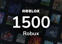 Roblox Gift Card 1500 Robux Key
