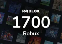 Roblox Card 1700 Robux Key