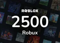 Roblox Card 2500 Robux Key