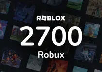 Roblox Card 2700 Robux Key