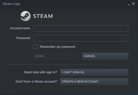 Steam — головний екран