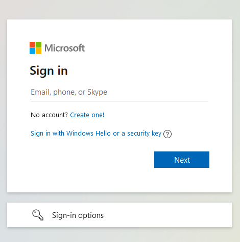 Вхід до облікового запису Microsoft
