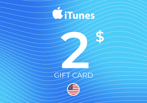 Apple iTunes Gift Card 2 USD Key - UNITED STATES