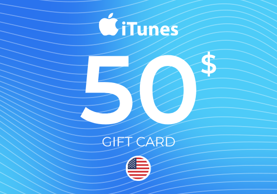 Apple iTunes Gift Card 50 USD Key - UNITED STATES